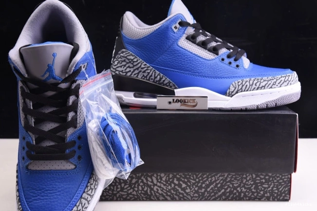 - 400 CT8532 3 Royal' Jordan Retro 'Varsity Air 1004